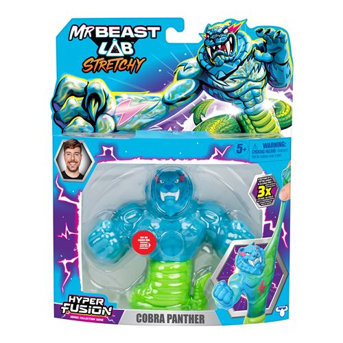 Figurine Mrbeast Goo Jit Zu Cobra Panthère