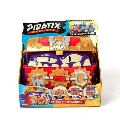 Figurine Piratix Le trésor du monstre