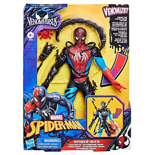 Figurine Spider-Man Marvel Venom versus Spider-Man Métamorphose liquide