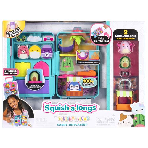 Figurine Squish-a-long Medium Playset Valise