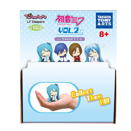 Figurine Tomy Twinchees Hatsune Miku Lil' Sleepers W5 Modèle aléatoire