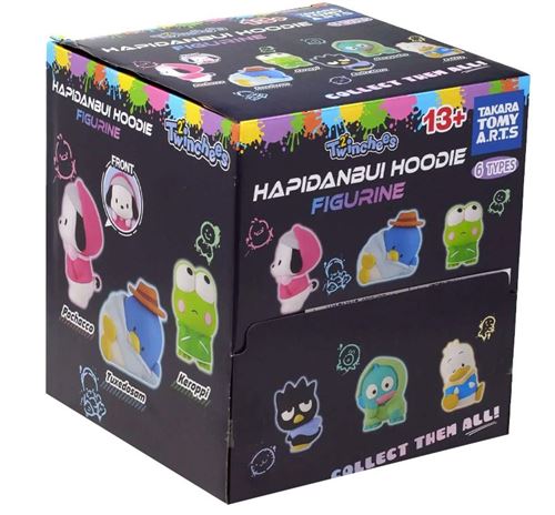 Figurine Tomy Twinchees Sanrio Hapidanbui Hoodie Modèle aléatoire