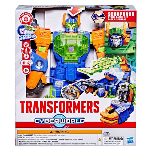 Figurine Transformers Cyberworld Scorponok Pack de combat