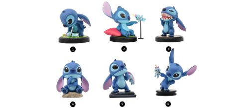 Figurine Yume Hero Stitch Art Gallery Series Modèle aléatoire