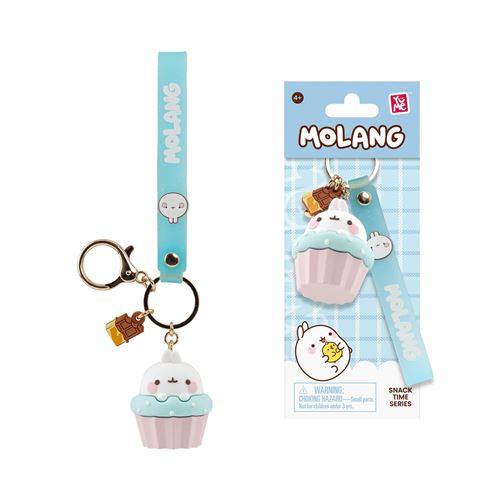 Figurine Yume Molang Porte-clés Snack Time Modèle aléatoire