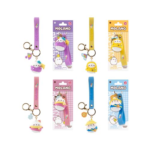 Figurine Yume Porte-clés Molang Saisonnier Modèle aléatoire