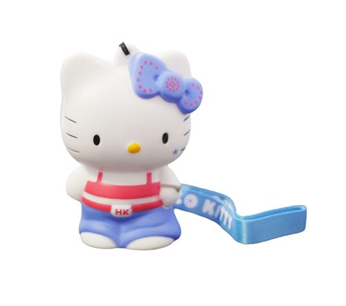 Figurine lumineuse avec dragonne Teknofun Hello Kitty Hip Hop 8 cm