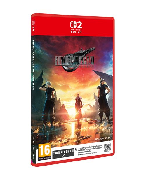 Final Fantasy VII Rebirth Nintendo Switch 2 + carte exclusive Magic: The Gathering - Final Fantasy