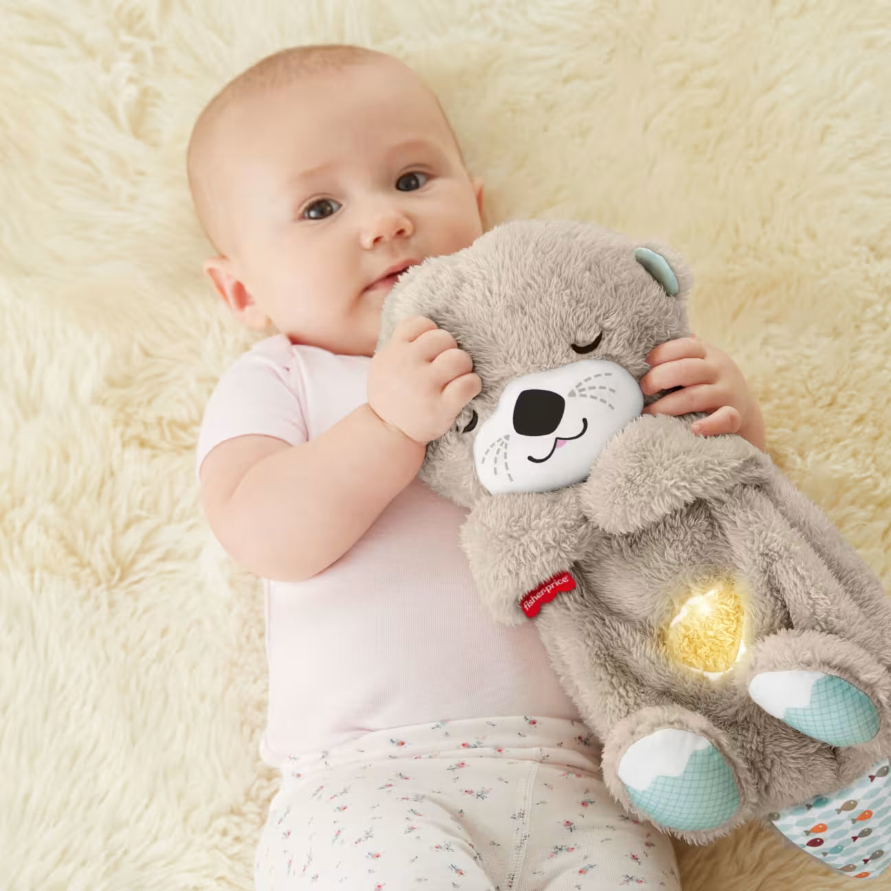 Peluche musicale Ma Loutre Câlins Bonne Nuit - Fisher-Price