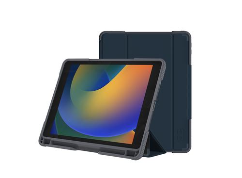 Folio Academy MW pour iPad 10.2" 7ème génération 8ème génération 9ème génération 2019 2020 et 2021 Bleu