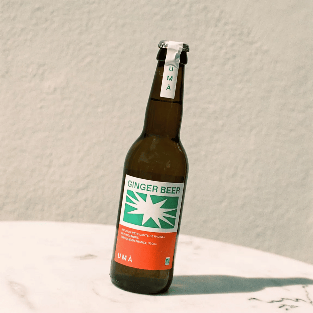 Ginger beer bio au design moderne