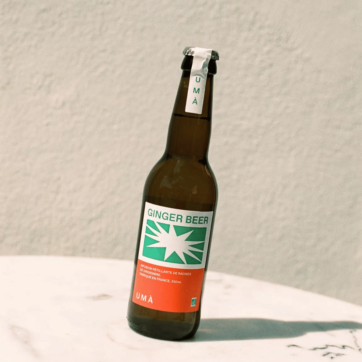 Ginger beer bio au design moderne