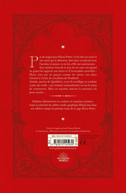 Harry Potter à l’école des sorciers Édition illustrée interactive