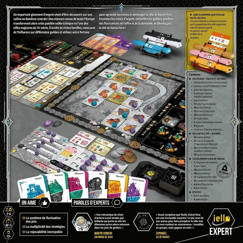 Kutná Hora : La Cité de l'Argent - Jeu de société