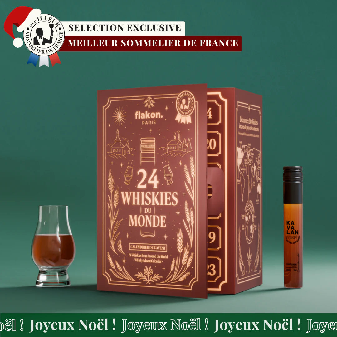 Coffret 24 Whiskies du Monde - Flakon