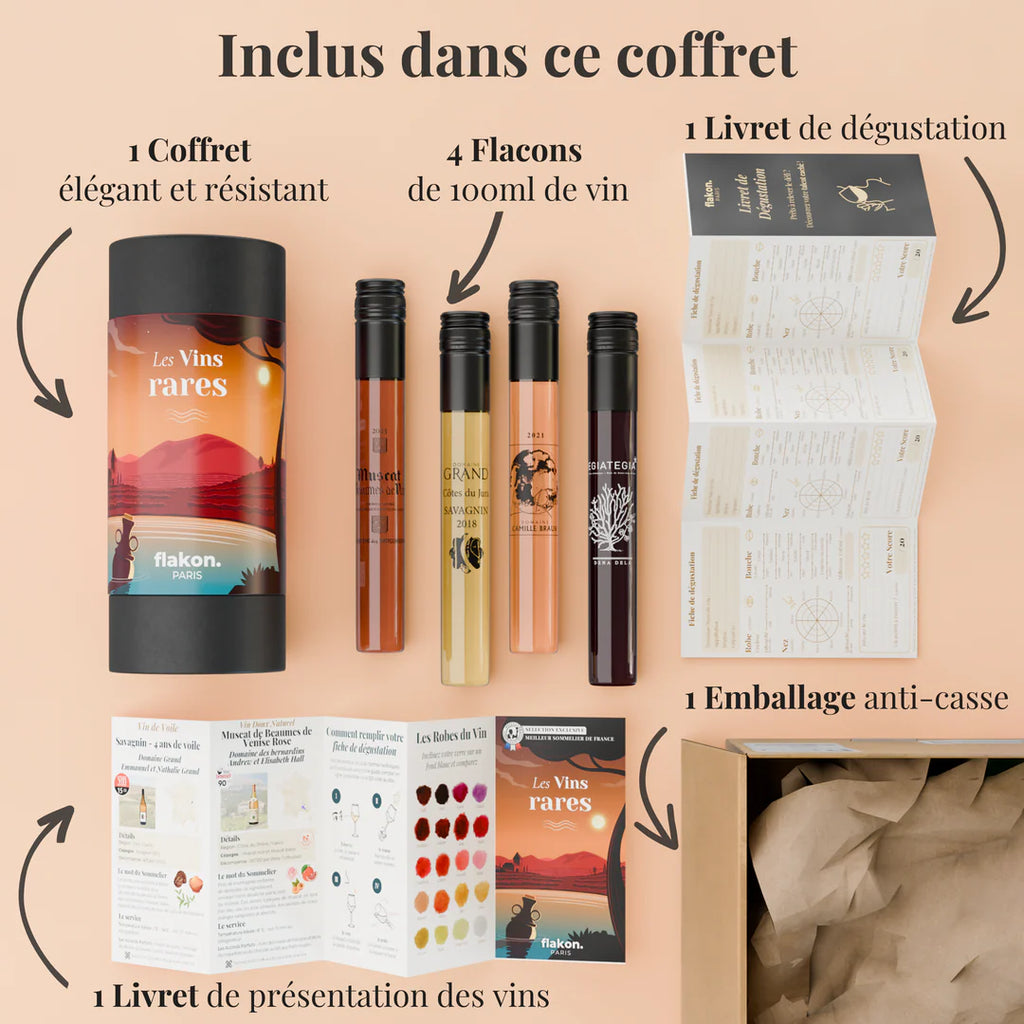 Coffret Les Vins Rares - Flakon