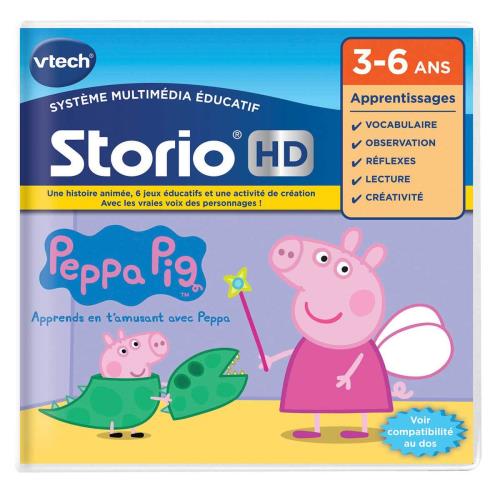 Jeu HD Storio Peppa Pig Vtech