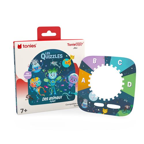 Jeu Tonieplay Tonies Les Quizzles Des animaux à gogo ! pour Conteuse Toniebox 2