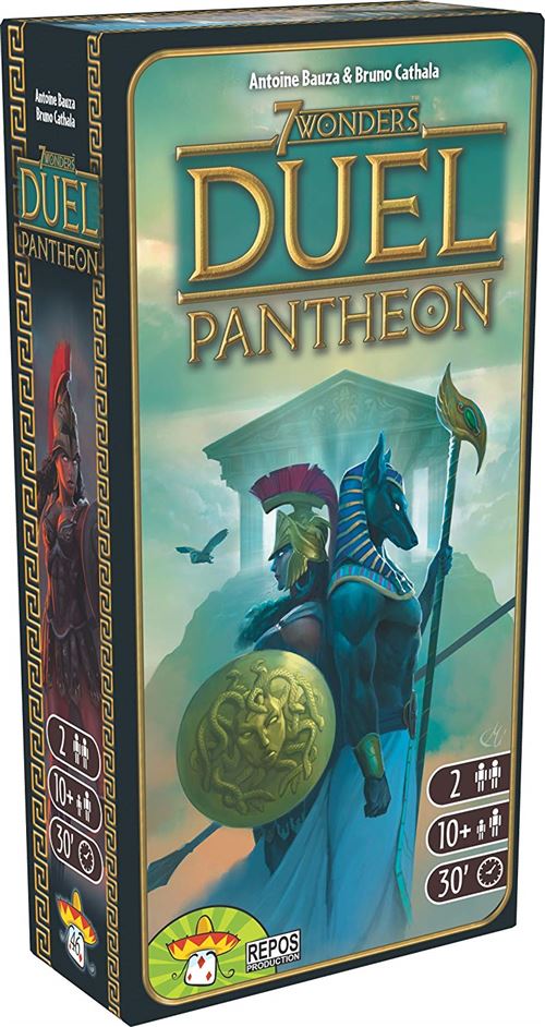 Jeu classique Asmodée 7 Wonders Duel Extension Panthéon