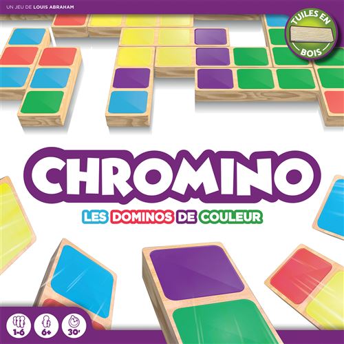 Jeu classique Asmodée Chromino