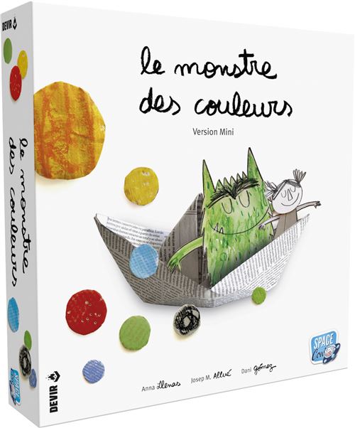 Jeu classique Asmodee Le Monstre des couleurs Refresh