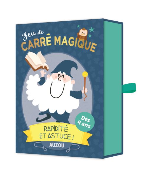 Jeu classique Auzou Jeu de carré magique