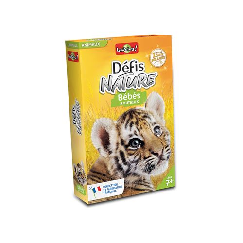 Jeu classique Bioviva Défis Nature Bébés animaux