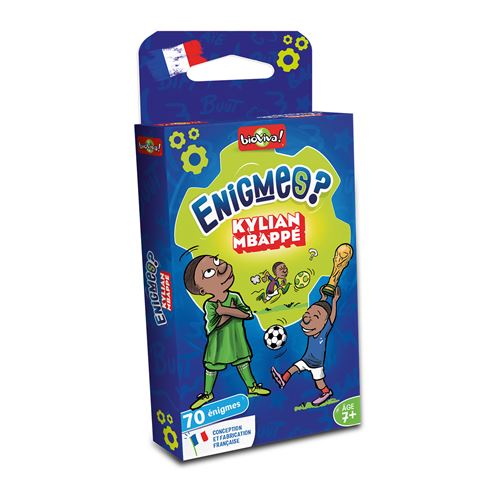 Jeu classique Bioviva Enigmes Kylian Mbappé