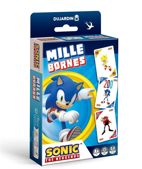Jeu classique Dujardin Miles Bornes Pocket Sonic