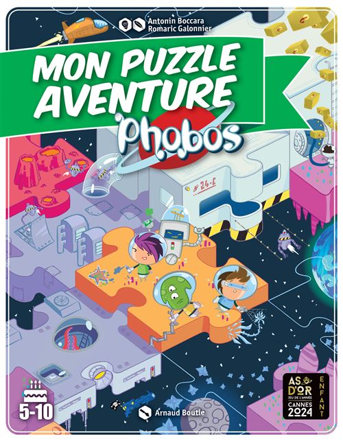 Jeu classique Gameflow Mon Puzzle Aventure Phobos 42 pièces