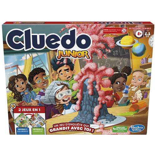 Jeu classique Hasbro Gaming Cluedo Junior