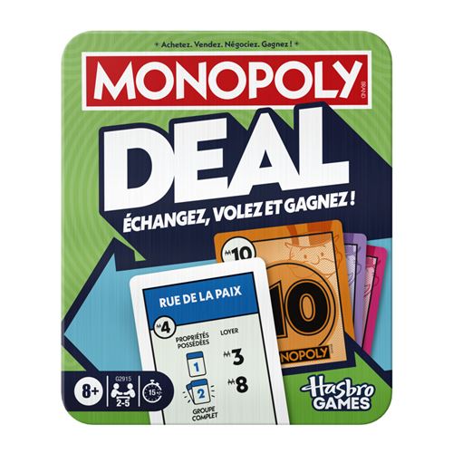Jeu classique Hasbro Monopoly Deal