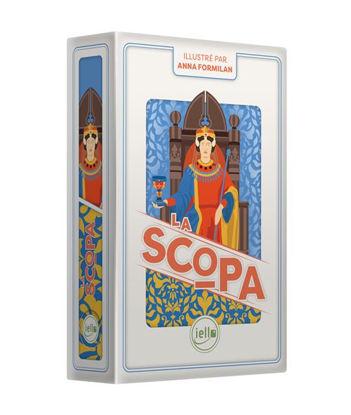 Jeu classique Iello Cartes Traditionnelles La Scopa