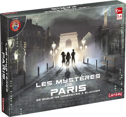 Jeu classique Lansay Les mystères de Paris