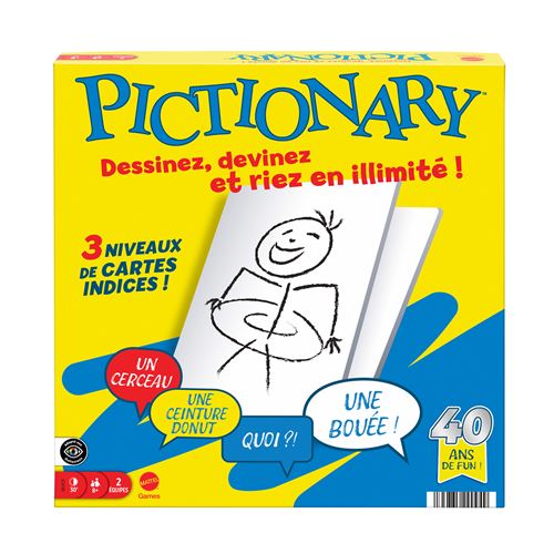 Jeu classique Mattel Pictionary