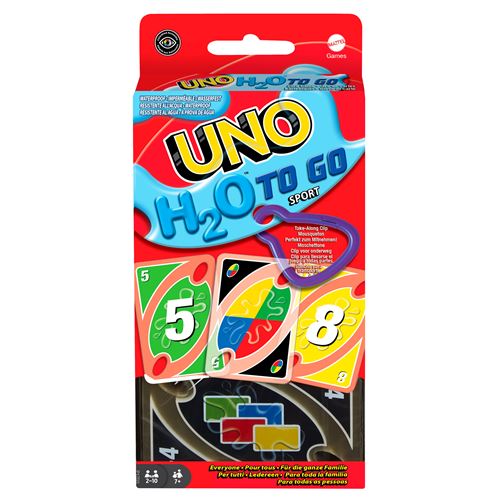 Jeu classique Mattel Uno H2O to Go