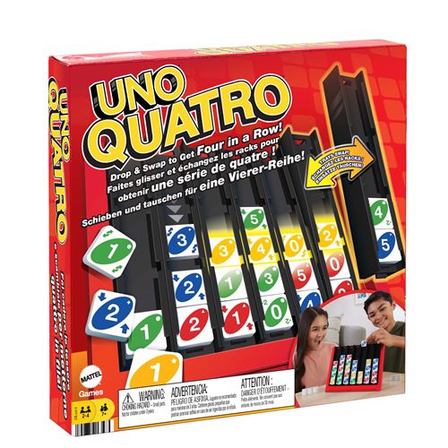 Jeu classique Mattel Uno Quatro