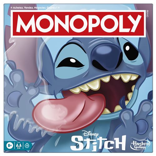 Jeu classique Monopoly édition Disney Stitch