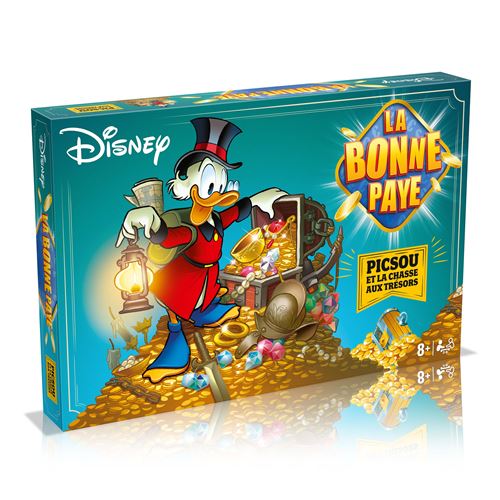 Jeu classique Winning Moves La bonne paye Picsou et la chasse aux trésors