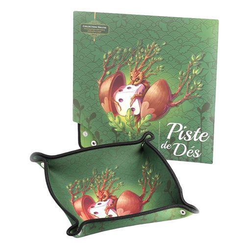 Jeu classique Wogamat Piste de dés Adélaïde Nature 21 x 21 cm