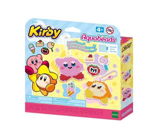 Jeu créatif Aquabeads Le kit porte-clés Kirby