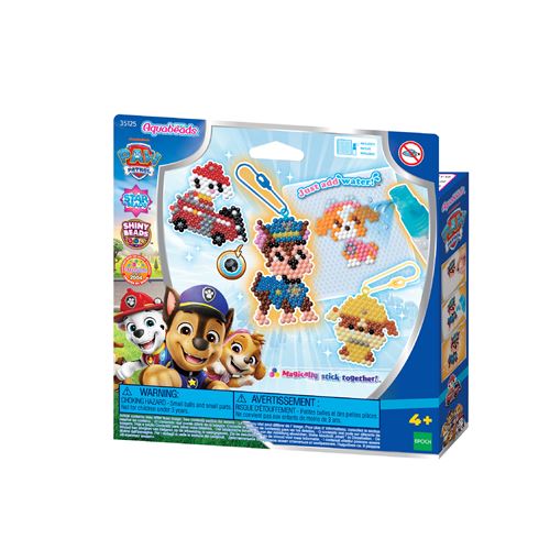 Jeu créatif Aquabeads Le kit porte-clés Paw Patrol Pat'Patrouille