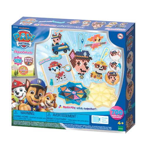 Jeu créatif Aquabeads Le mega coffret La Pat' Patrouille