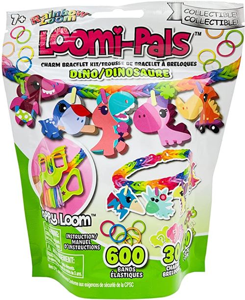 Jeu créatif Bandai Rainbow Loom Loomi-Pals Collectible Modèle aléatoire