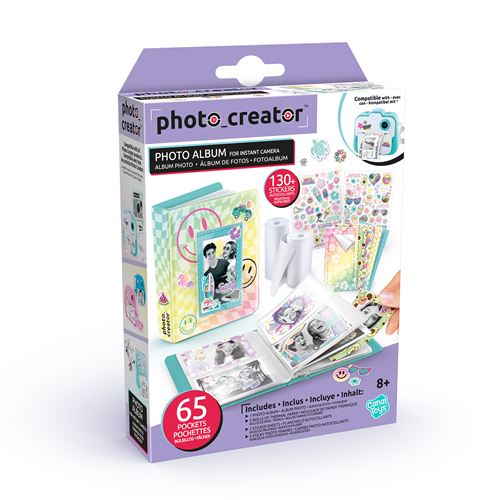 Jeu créatif Canal Toys Coffret Album Photo pour Appareil Photo à Impression Instantanée