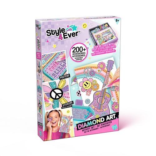 Jeu créatif Canal Toys Style 4 Ever Diamant Art kit