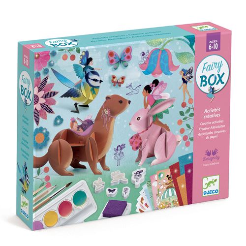 Jeu créatif Djeco Coffret Multi activités Fairy Box