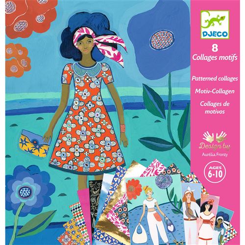 Jeu créatif Djeco Collages Tendance Wax