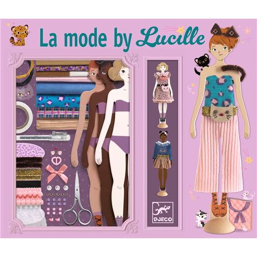 Jeu créatif Djeco La mode by Lucille