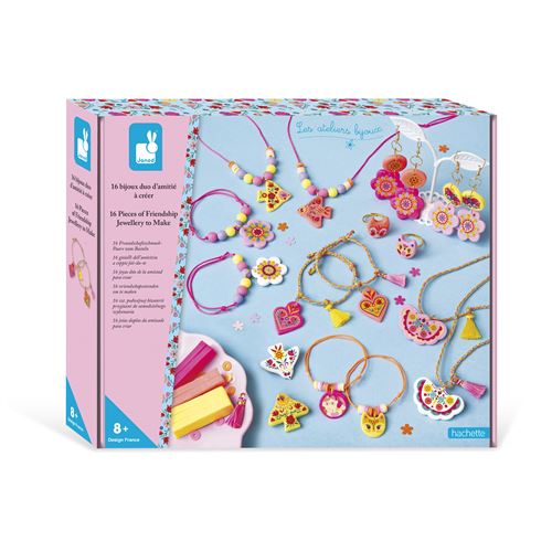 Jeu créatif Janod 16 Bijoux duo d'amitié à créer